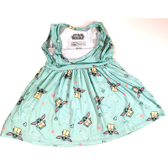 Happy Threads-Star Wars Yoda Tank Dress, 18M - Picture 3 of 4